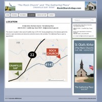 RockChurch-Gap.com - website and graphic art